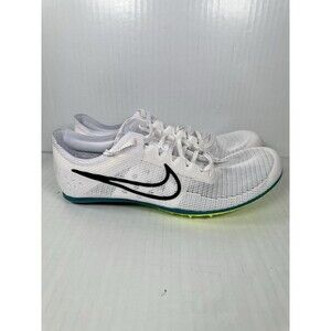 Size 9.5 Nike Zoom Mamba 6 Track & Field Distance Shoes Men DR2733-102 White NEW
